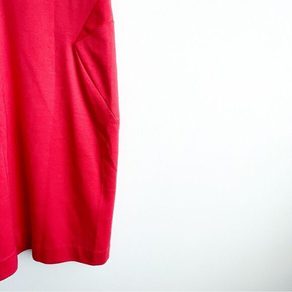 Z Spoke By Zac Posen Red Cocktail Dress Knit Stretch Women's 10 Lined - Picture 4 of 9